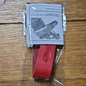 Red Guitar Strap